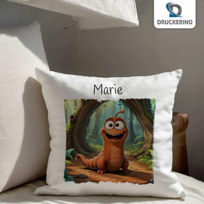 Kuschelkissen Kinder | Waldabenteuer 40x40 cm - Druckerino