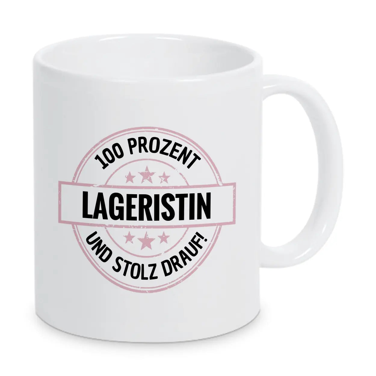 Lageristin 100 Prozent Tasse - Druckerino