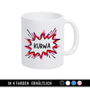 Lustige Tasse | Kurwa - Druckerino