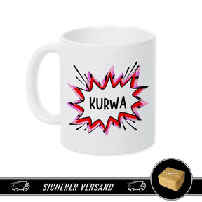 Lustige Tasse | Kurwa - Druckerino