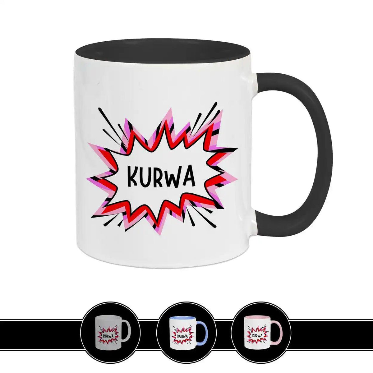 Lustige Tasse | Kurwa - Druckerino