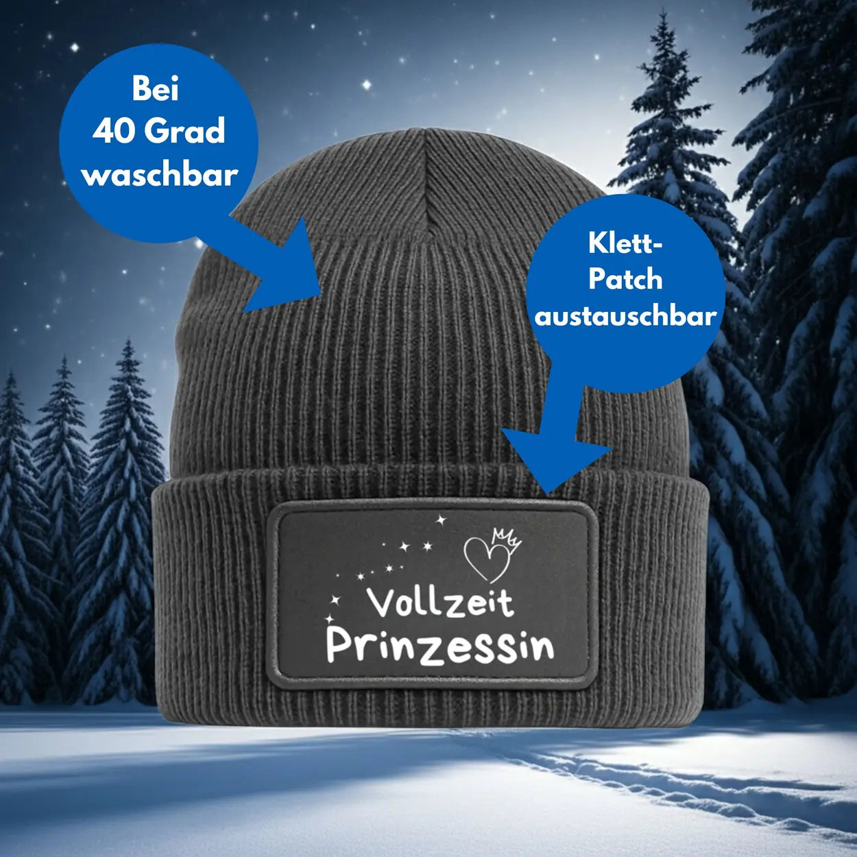 Mütze Beanie | Vollzeitprinzessin
