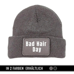 Mütze Beanie | Bad Hair Day - Druckerino