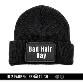 Mütze Beanie | Bad Hair Day - Druckerino
