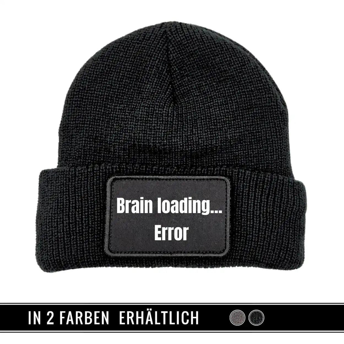 Mütze Beanie | Brain loading | Error - Druckerino