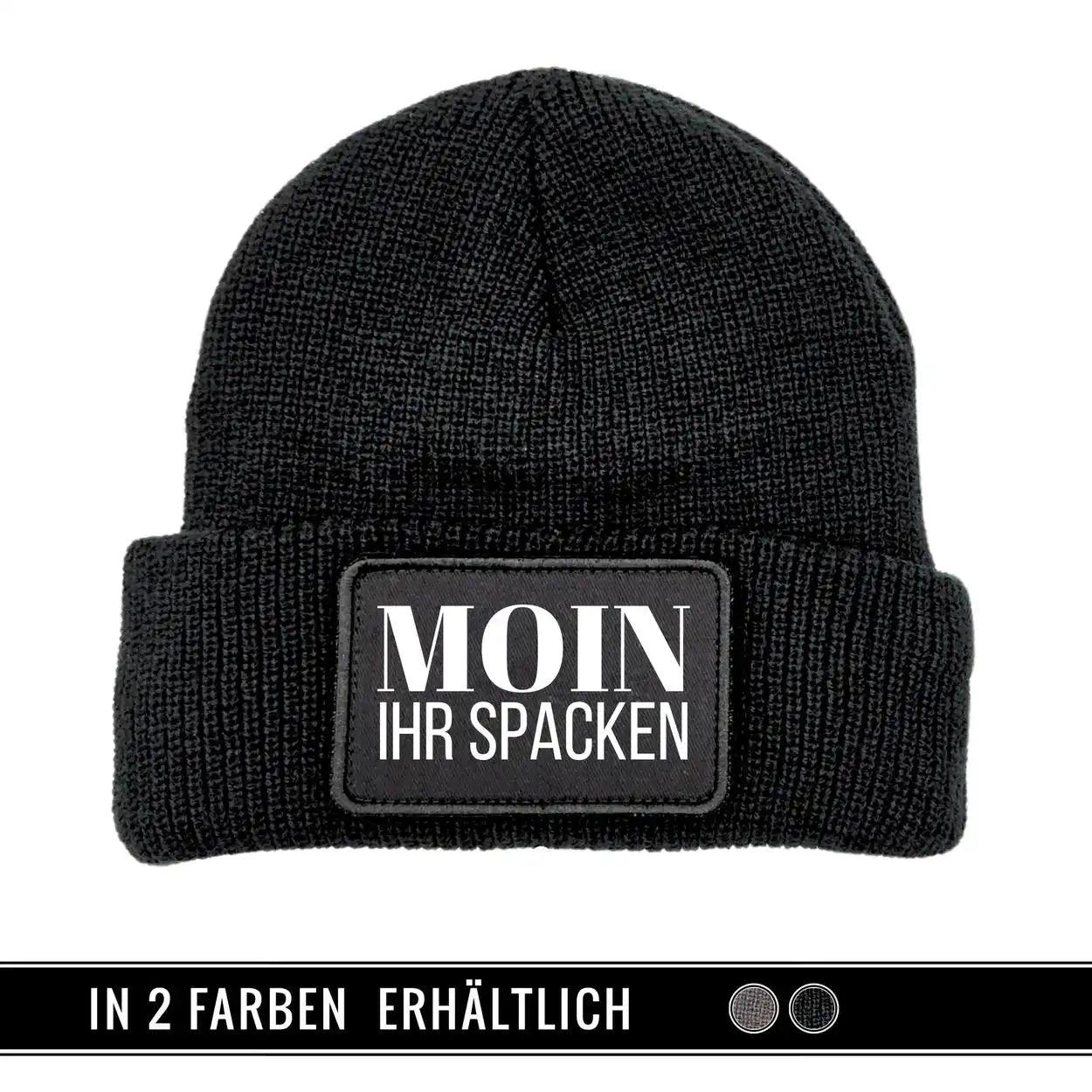 Mütze Beanie | Moin Ihr Spacken - Druckerino