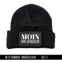 Mütze Beanie | Moin Ihr Spacken - Druckerino