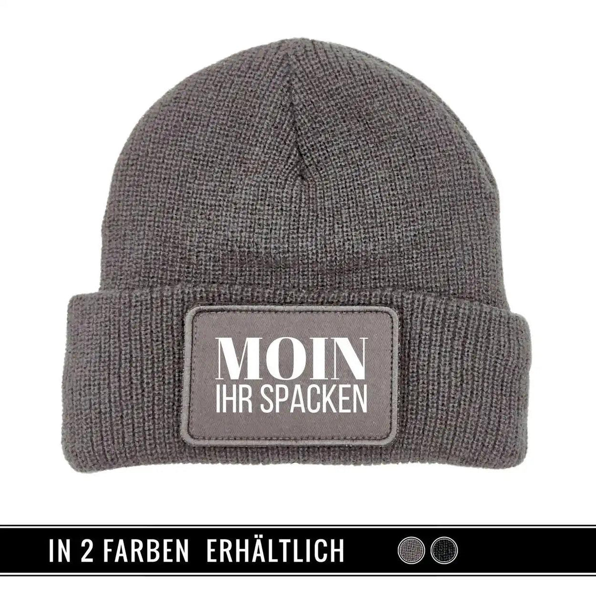 Mütze Beanie | Moin Ihr Spacken - Druckerino