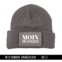 Mütze Beanie | Moin Ihr Spacken - Druckerino