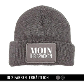 Mütze Beanie | Moin Ihr Spacken - Druckerino