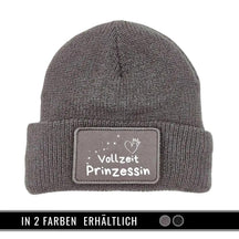 Mütze Beanie | Vollzeit Prinzessin - Druckerino