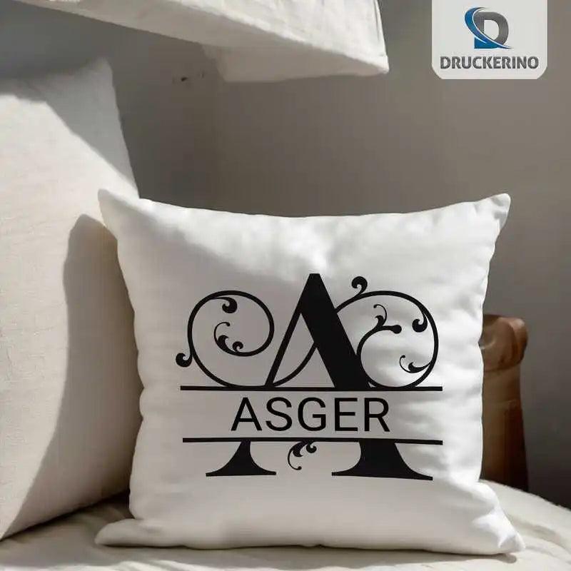 Namenskissen | Motiv 1 | Asger - Druckerino