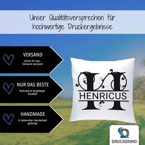 Namenskissen | Motiv 1 | Henricus - Druckerino