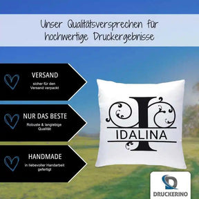 Namenskissen | Motiv 1 | Idalina - Druckerino