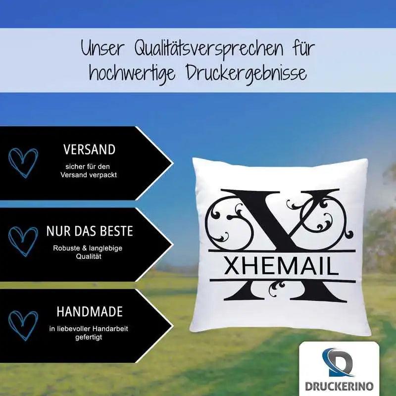 Namenskissen | Motiv 1 | Xhemail - Druckerino