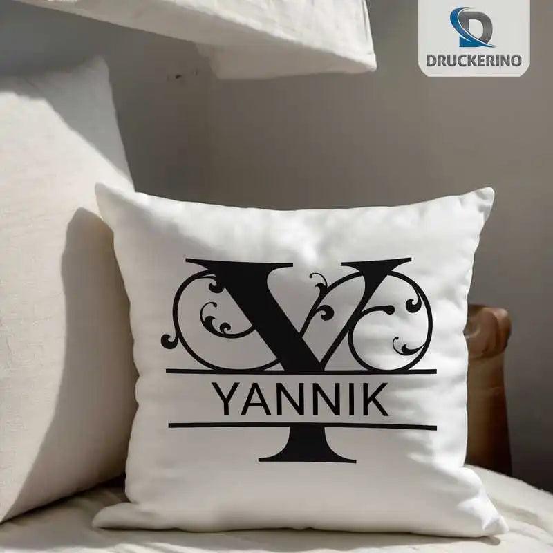 Namenskissen | Motiv 1 | Yannik - Druckerino