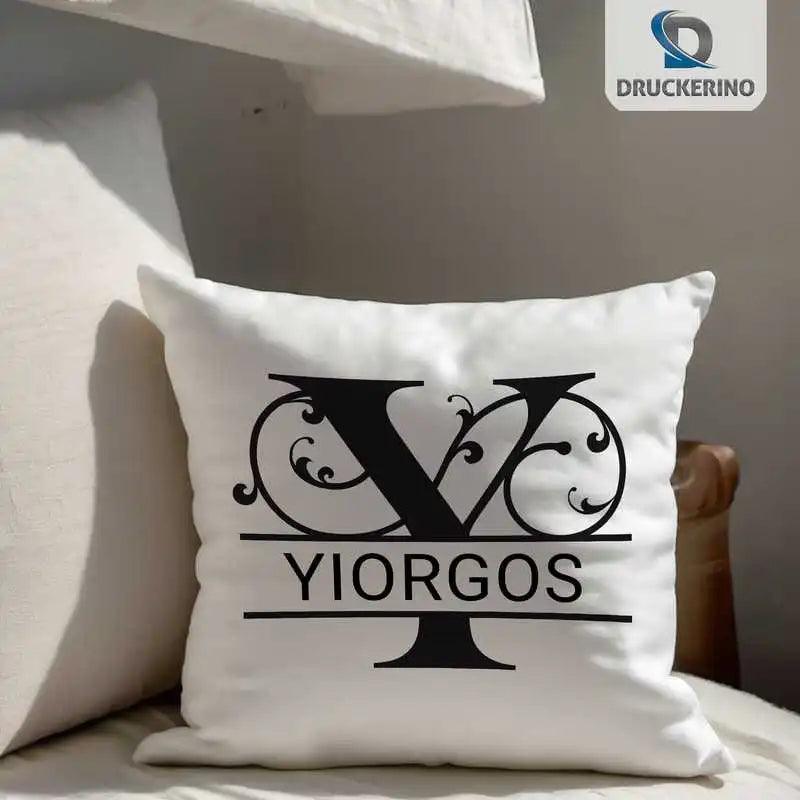 Namenskissen | Motiv 1 | Yiorgos - Druckerino