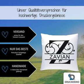 Namenskissen | Motiv 1 | Zavian - Druckerino