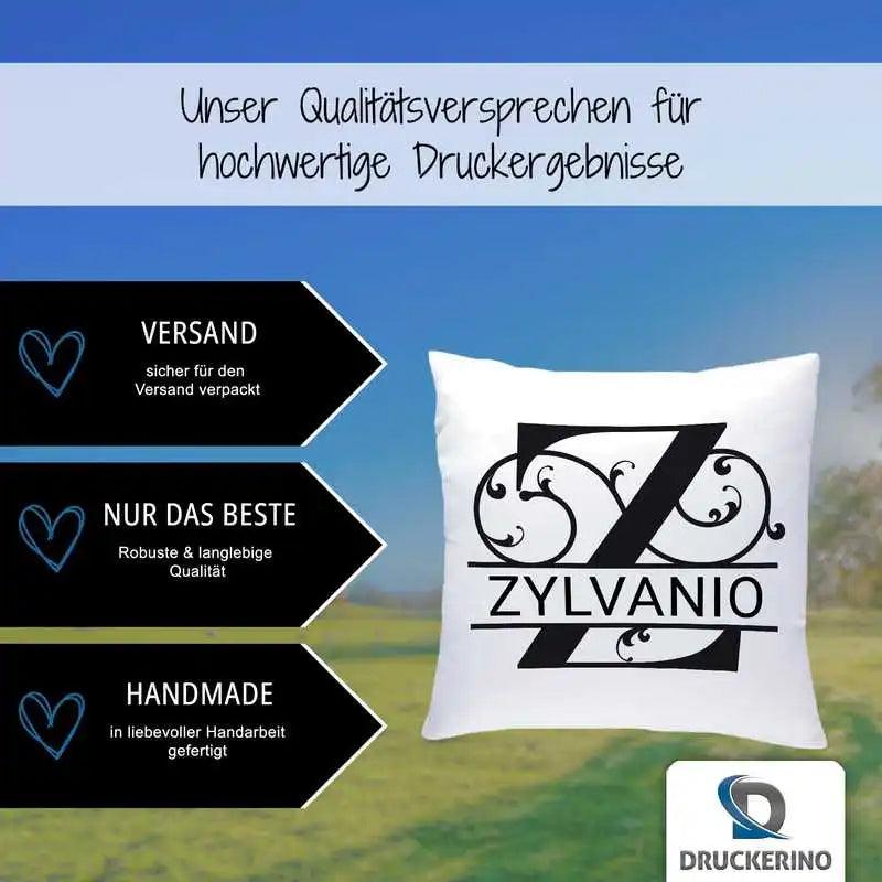 Namenskissen | Motiv 1 | Zylvanio - Druckerino