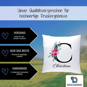 Namenskissen | Motiv 2 | Christien - Druckerino