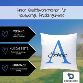 Namenskissen | Motiv 3 | Adrian - Druckerino