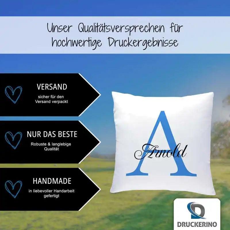 Namenskissen | Motiv 3 | Arnold - Druckerino