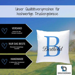 Namenskissen | Motiv 3 | Berthold - Druckerino