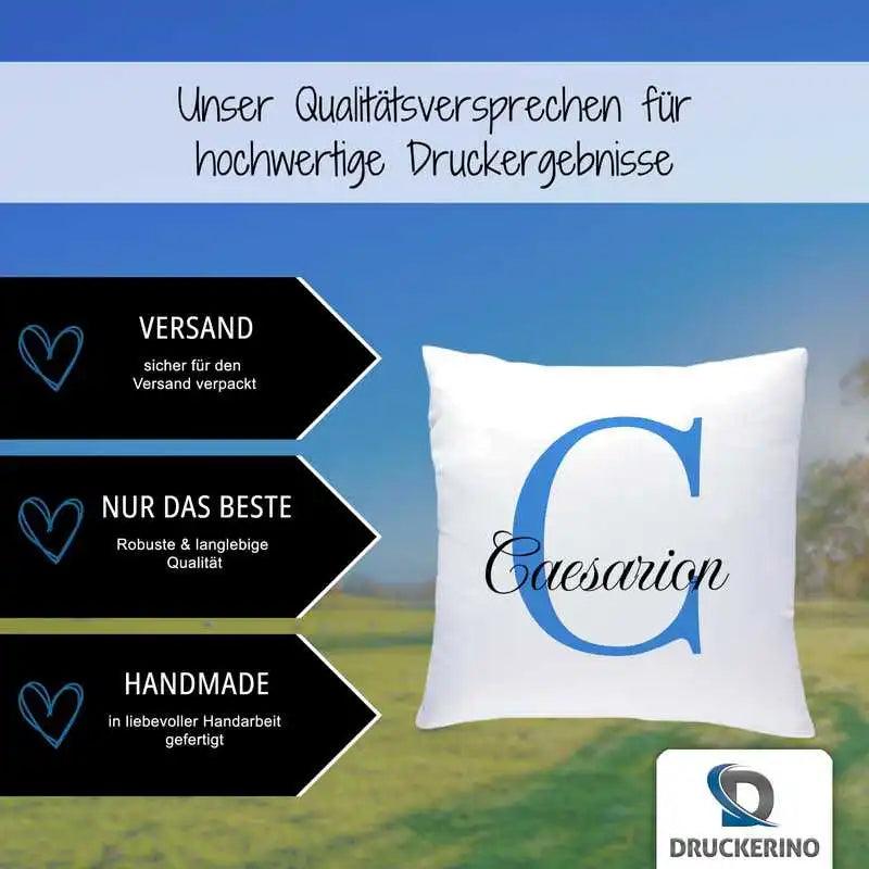 Namenskissen | Motiv 3 | Caesarion - Druckerino