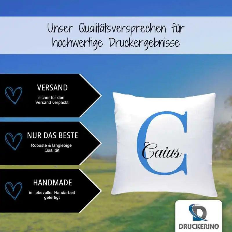 Namenskissen | Motiv 3 | Caius - Druckerino