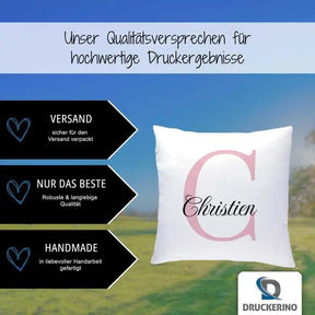 Namenskissen | Motiv 3 | Christien - Druckerino