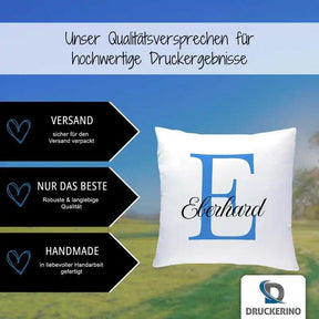 Namenskissen | Motiv 3 | Eberhard - Druckerino