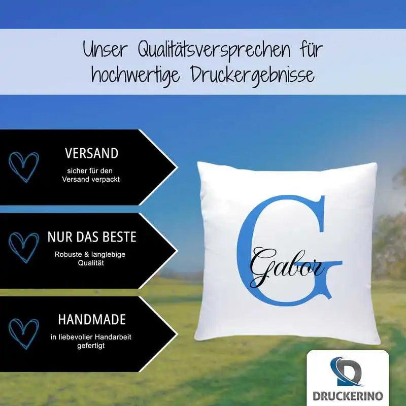 Namenskissen | Motiv 3 | Gabor - Druckerino