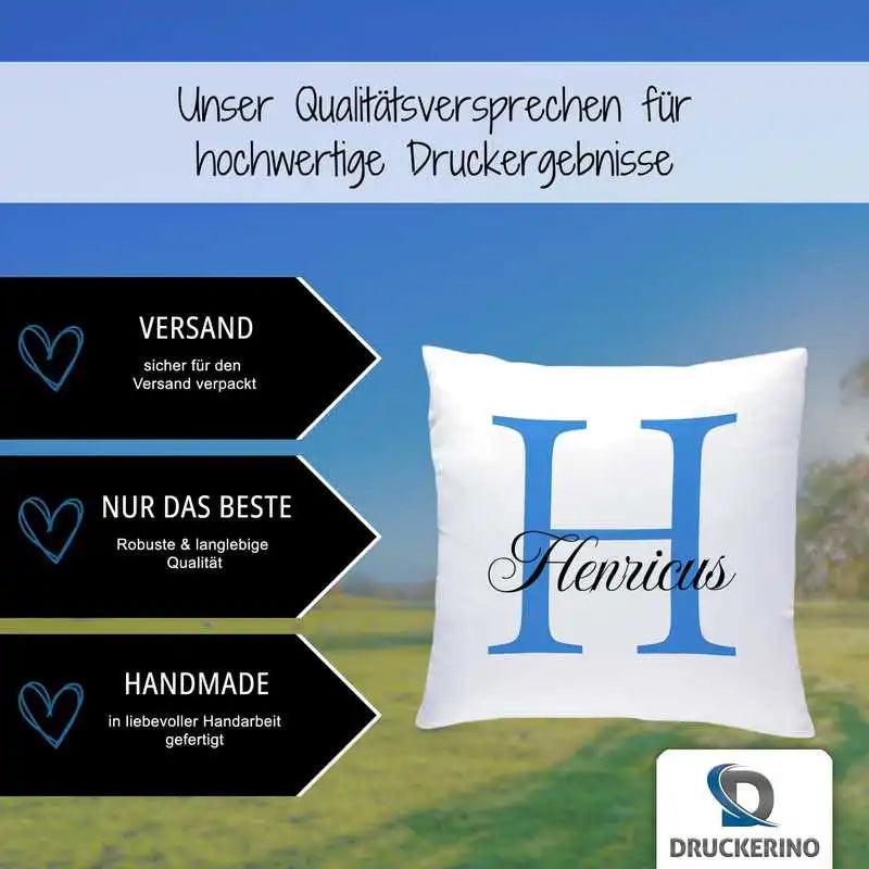 Namenskissen | Motiv 3 | Henricus - Druckerino