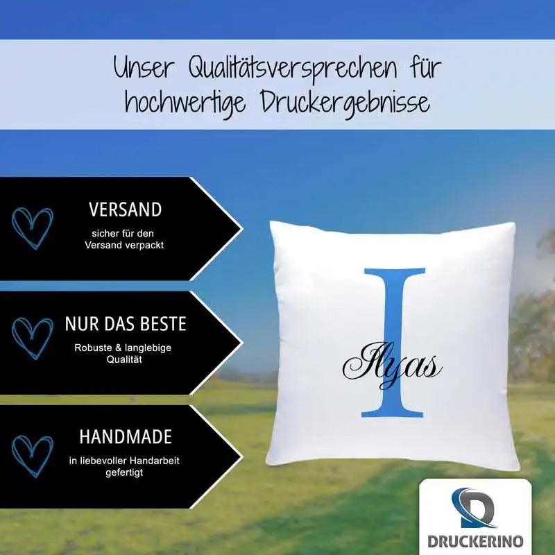 Namenskissen | Motiv 3 | Ilyas - Druckerino