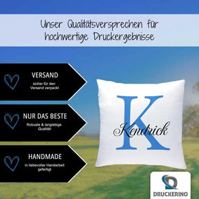 Namenskissen | Motiv 3 | Kendrick - Druckerino