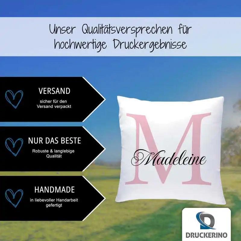 Namenskissen | Motiv 3 | Madeleine - Druckerino