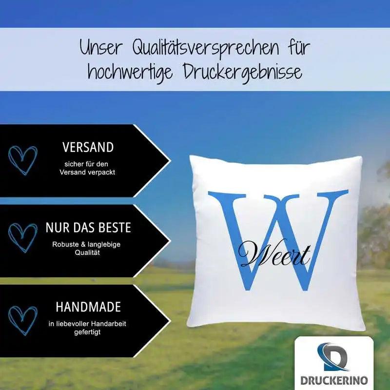 Namenskissen | Motiv 3 | Weert - Druckerino
