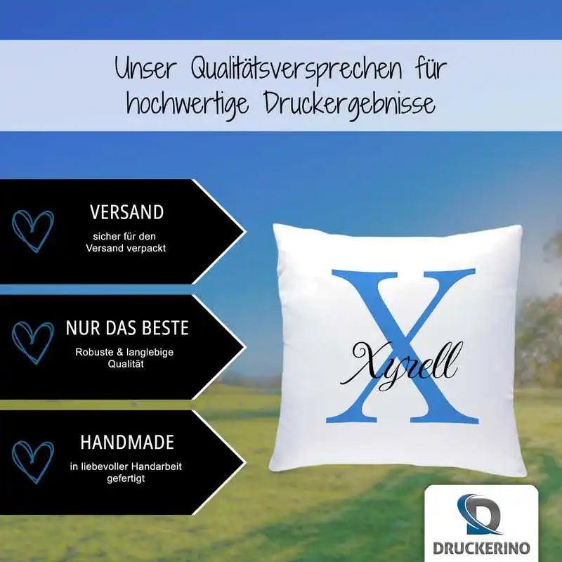 Namenskissen | Motiv 3 | Xyrell - Druckerino