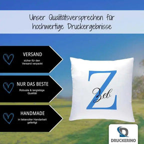 Namenskissen | Motiv 3 | Zeb - Druckerino
