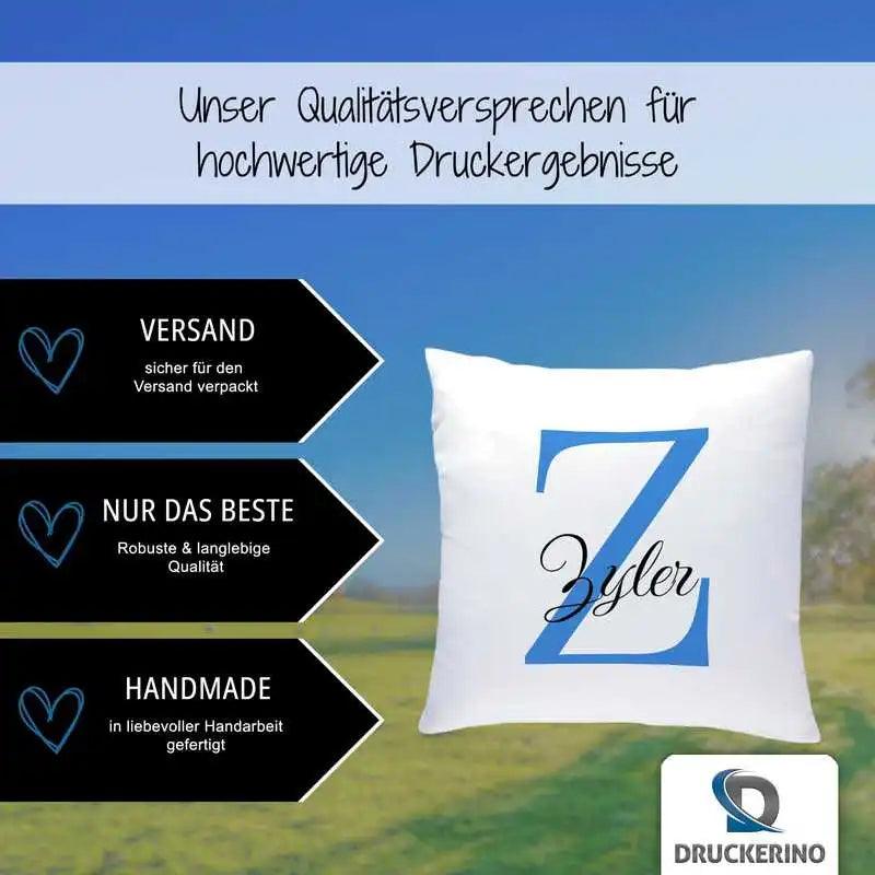 Namenskissen | Motiv 3 | Zyler - Druckerino