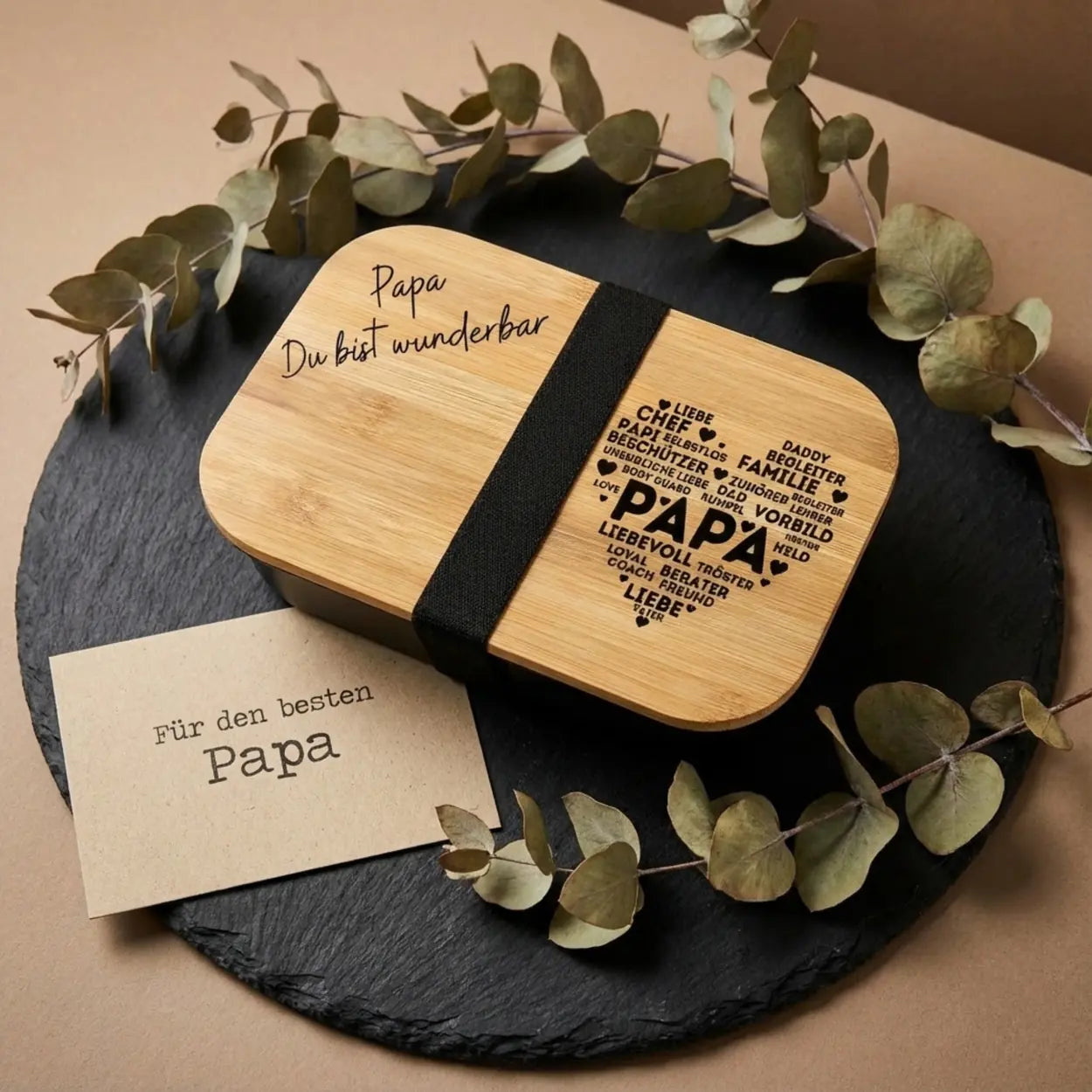 Brotdose Papa Du bist wunderbar Bentobox Lunchbox