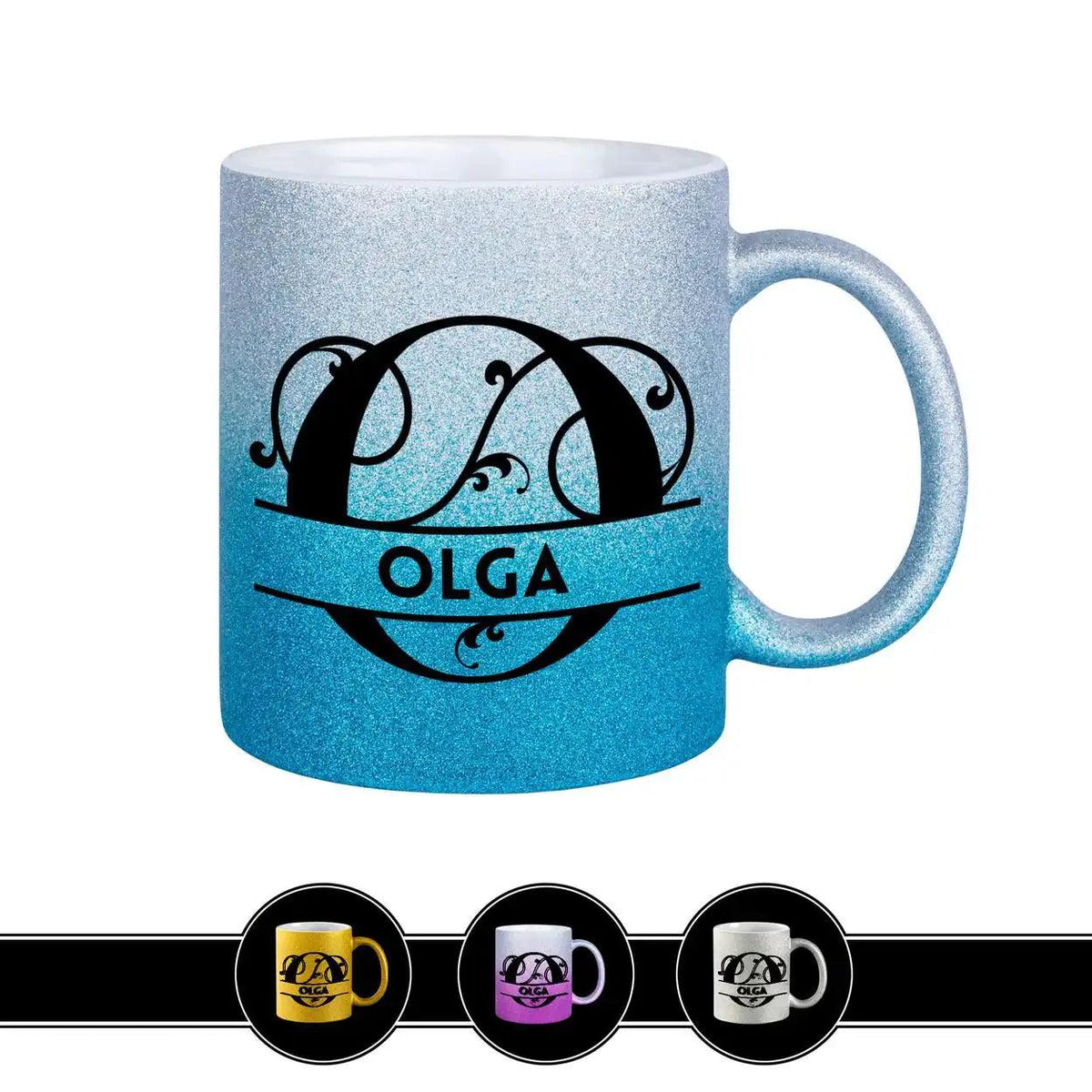 Personalisierte Tasse mit Namen | Buchstabe O - Druckerino