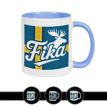 Schweden Elch Fika Tasse | Souvenir & Geschenk für Schwedenfans
