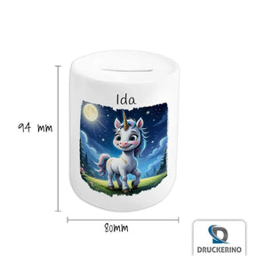Spardose Kinder Einhorn - Druckerino