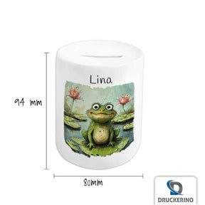 Spardose Kinder Froschkönig Abenteuer - Druckerino
