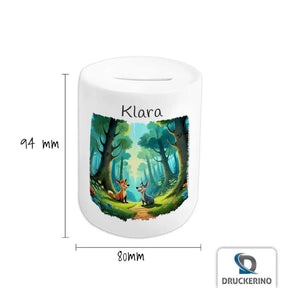 Spardose Kinder Füchse - Druckerino