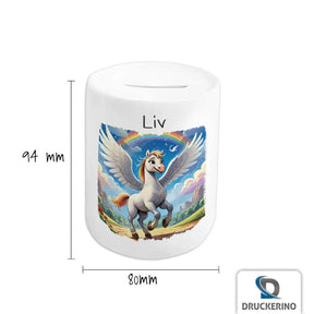 Spardose Kinder Pegasus - Druckerino
