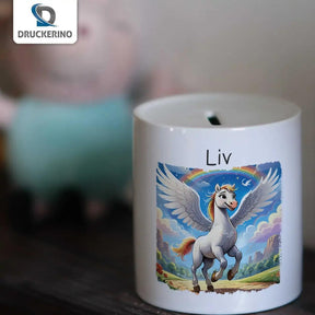 Spardose Kinder Pegasus - Druckerino