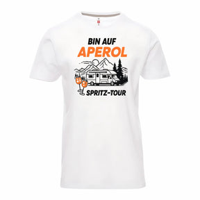 Bin auf Aperol-Spritz Tour - Premium T-Shirt Unisex - Druckerino