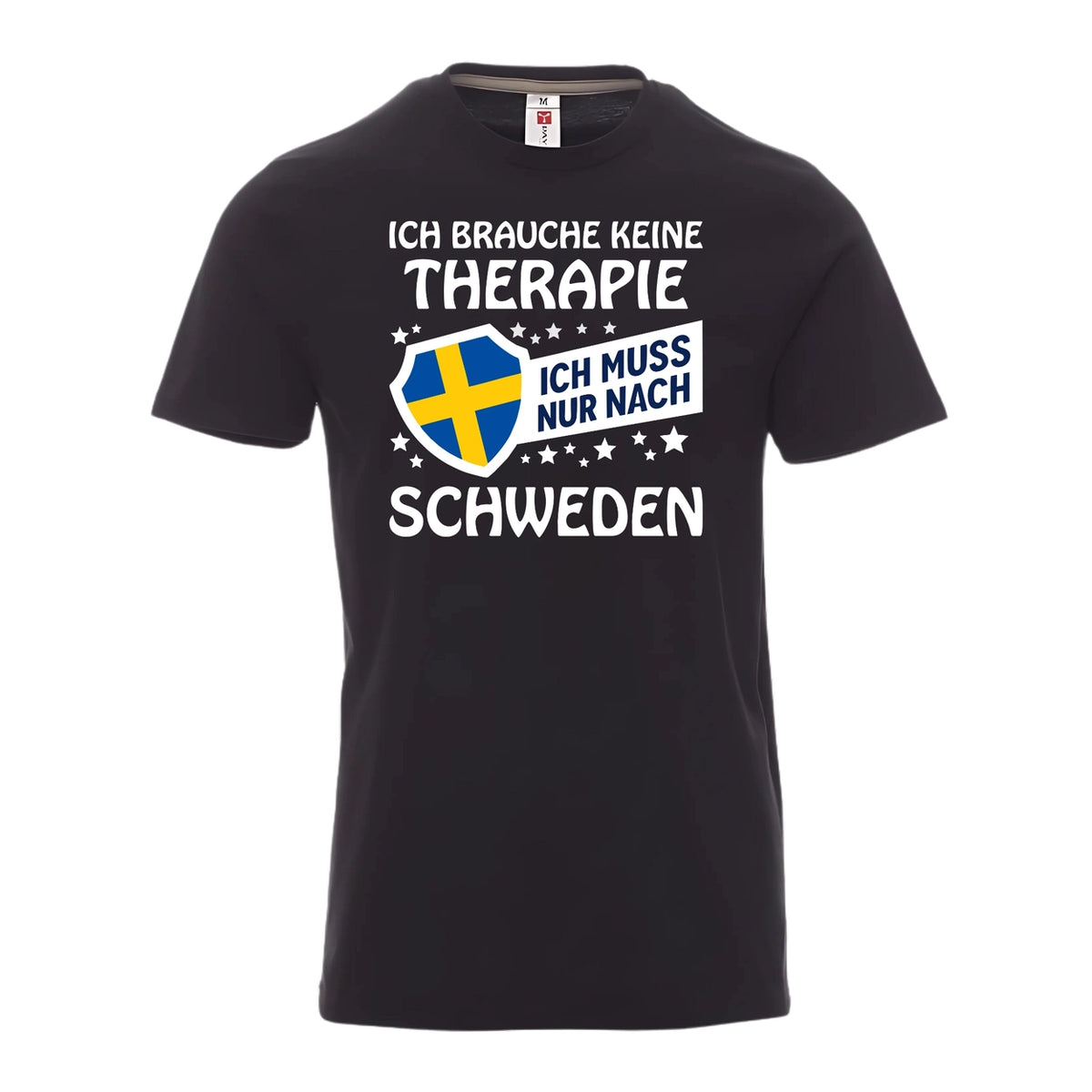 Ich brauche keine Therapie ich muss nur nach Schweden - Premium T-Shirt Unisex - Druckerino